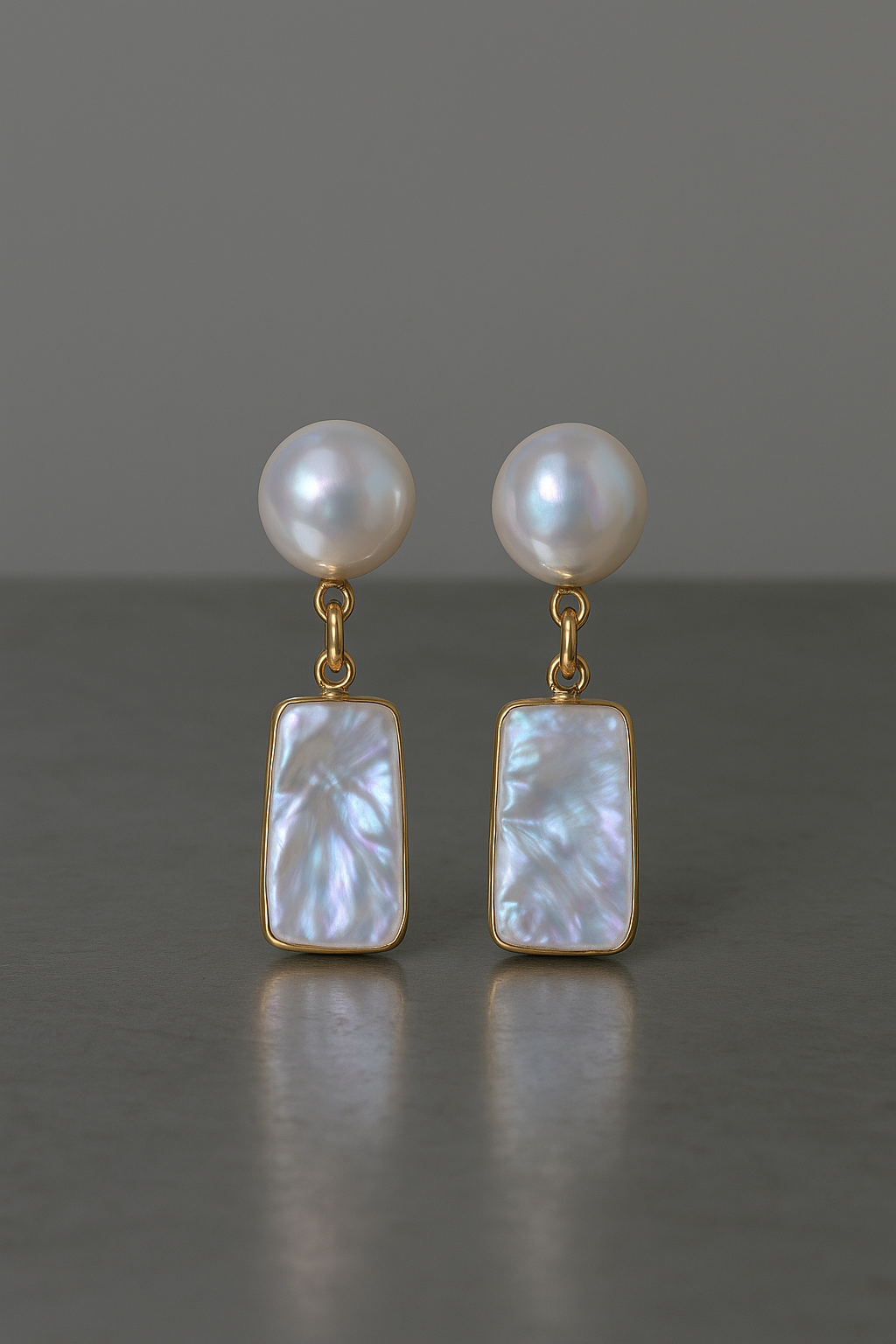 The Stretched Keshi Earrings