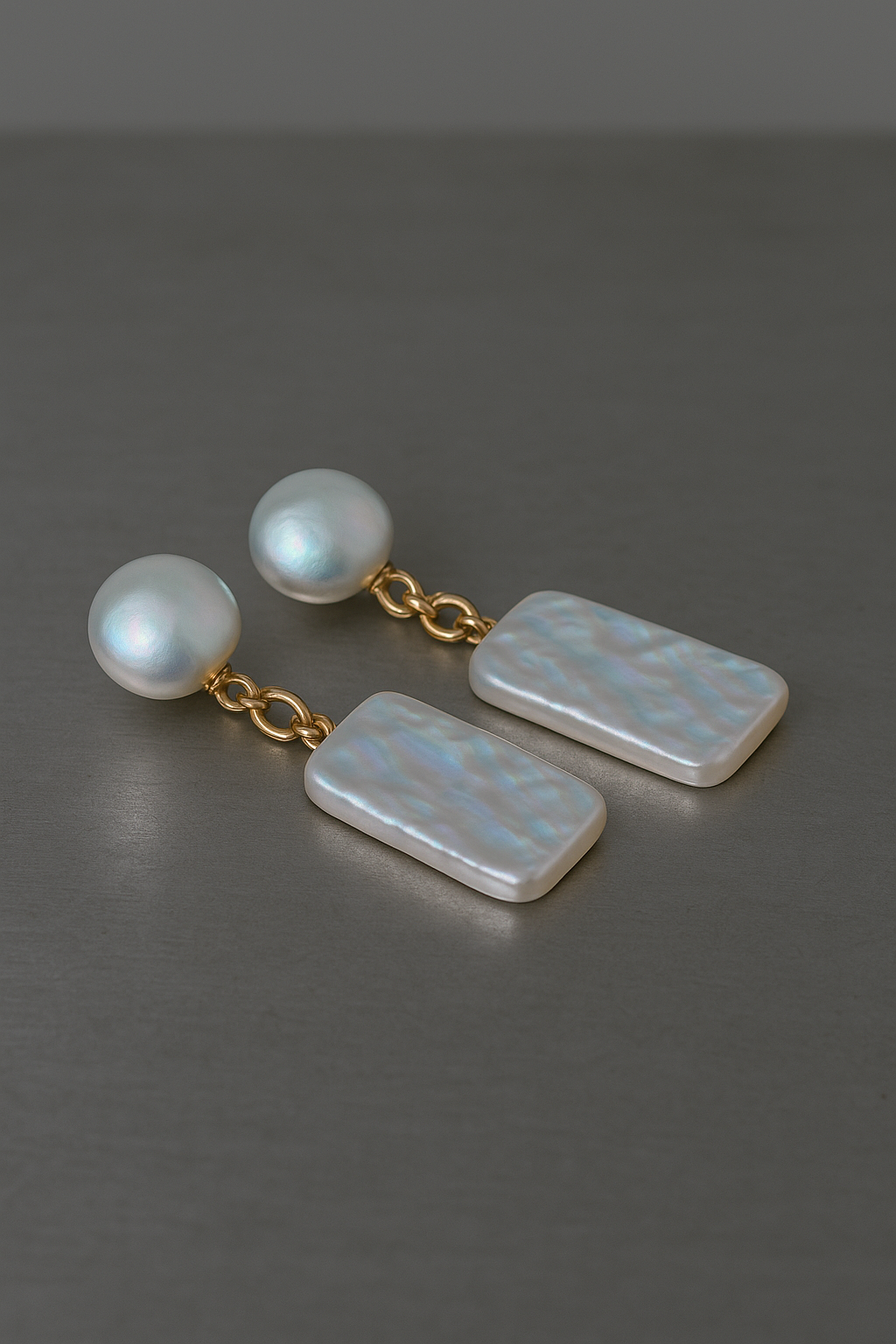 The Stretched Keshi Earrings